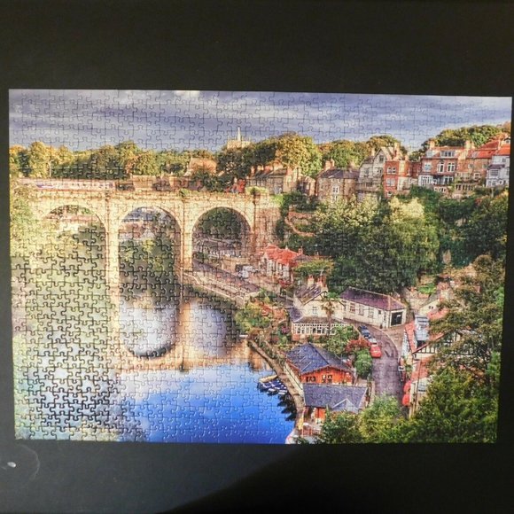 Ravensburger Over the River 1000 Piece Jigsaw Puzzle Photograph 2014 COMPLETE - Picture 2 of 9